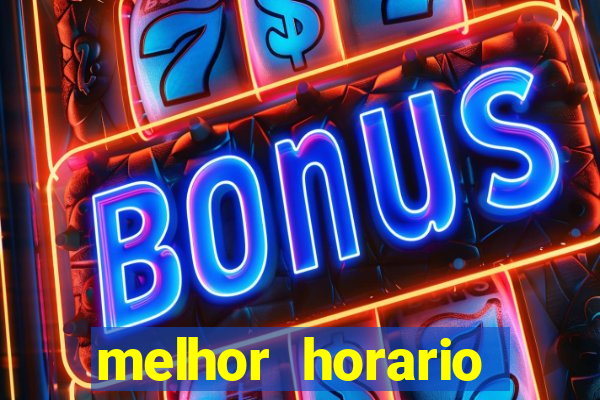 melhor horario fortune rabbit